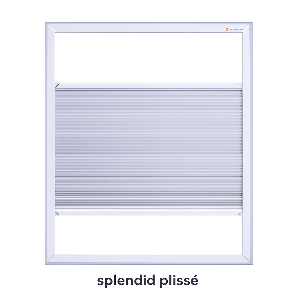 Splendid Plisse gordijnen 