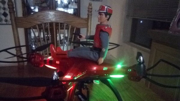 Captain Scarlet Doll With My Sister's Drone Named Scarlet