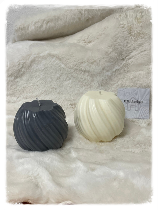 Swirl Kerze