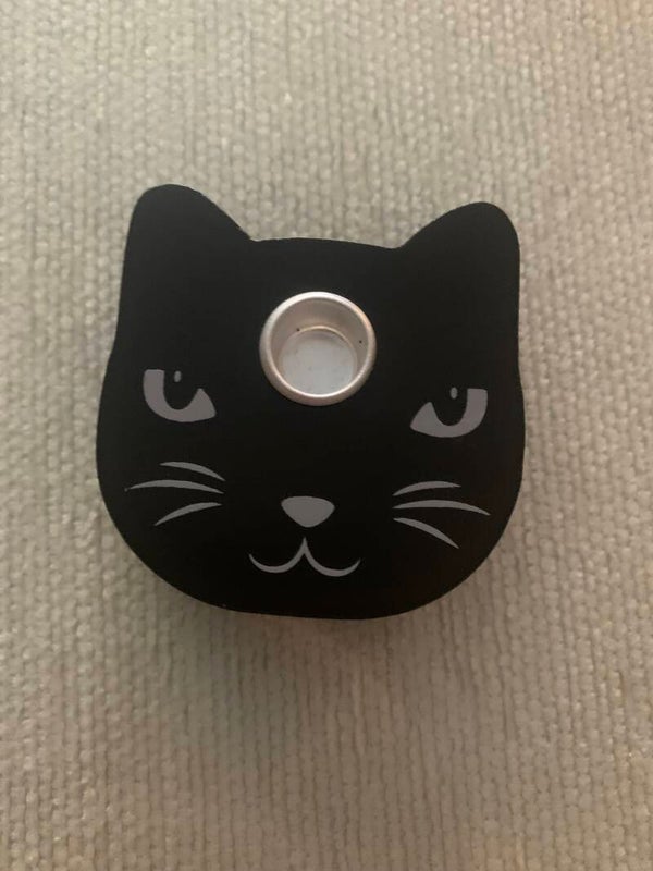 PORTA CONOS INCIENSO GATO NEGRO