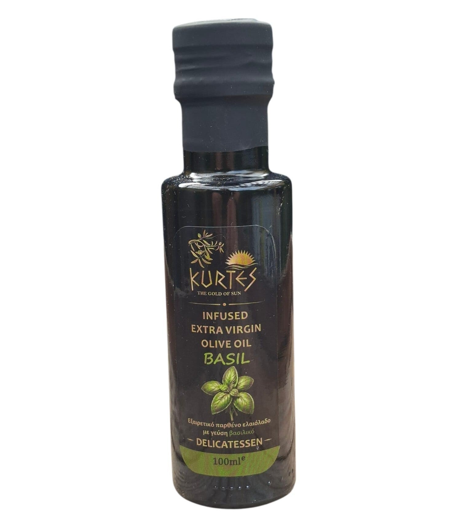 Extra Virgin Olijfolie Basilicum 100 ML