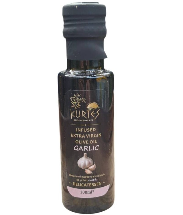 Extra Virgin Olijfolie Knoflook 100 ML