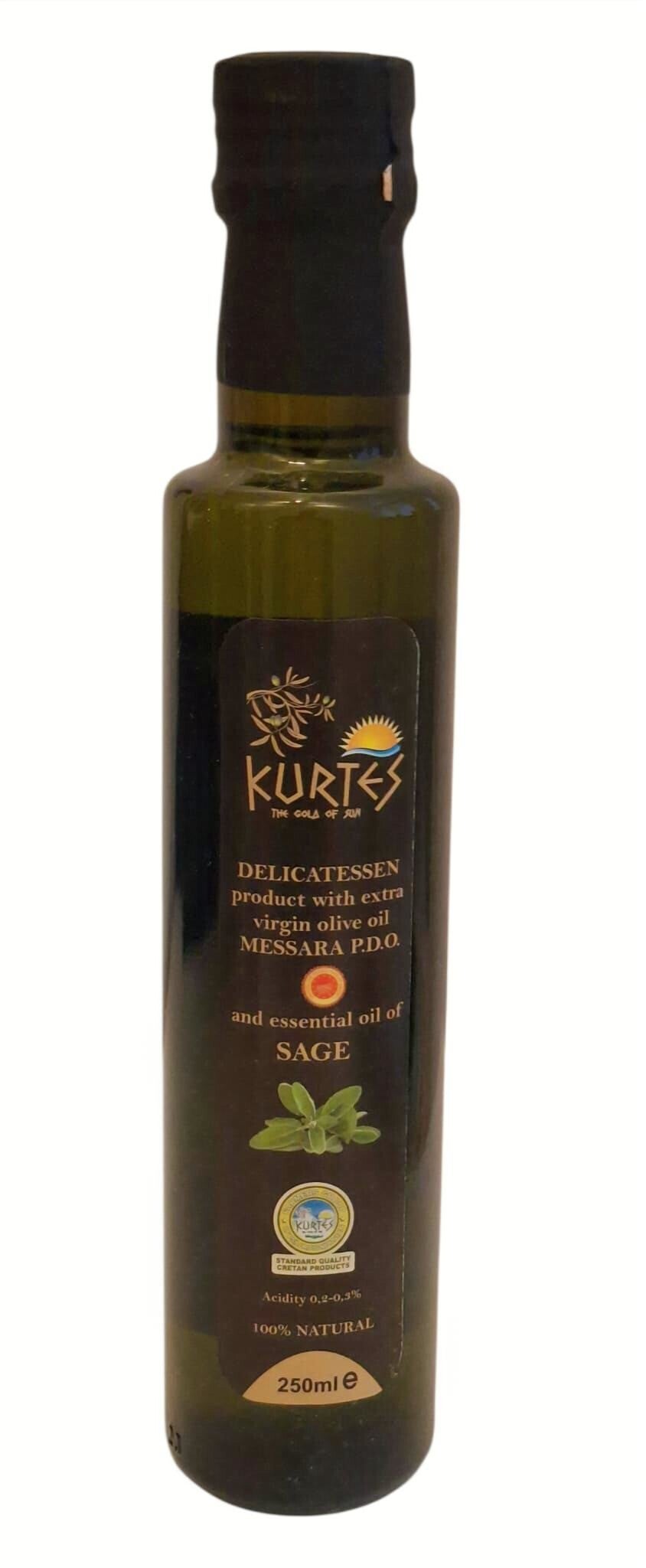 Extra Virgin Olijfolie Salie 250 ML