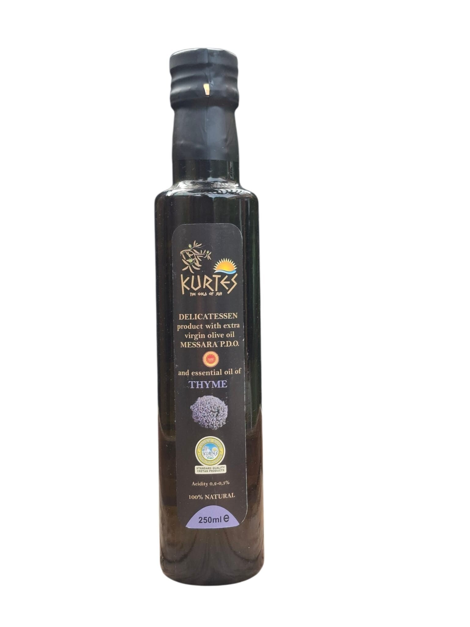 Extra Virgin Olijfolie Tijm 250 ML