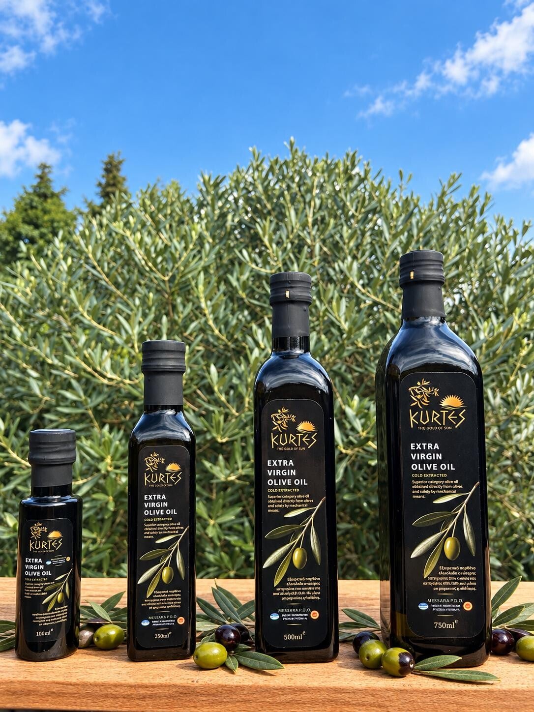 Kurtes Extra Vergine olijfolie 500 ML in fles