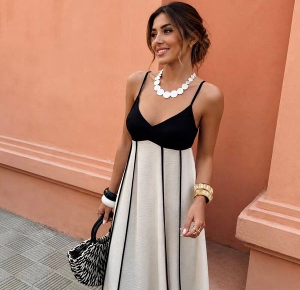 VESTIDO COMBINADO