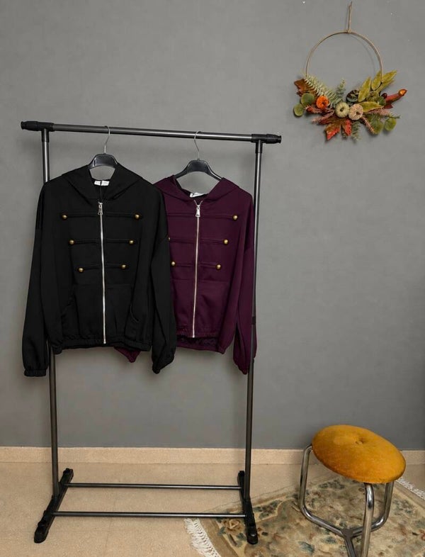 CHAQUETA CHANDAL BOTONES