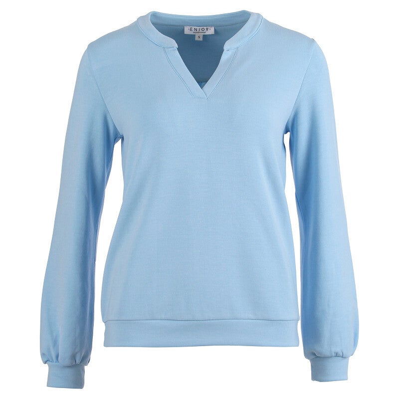 Sweater ronde v-hals