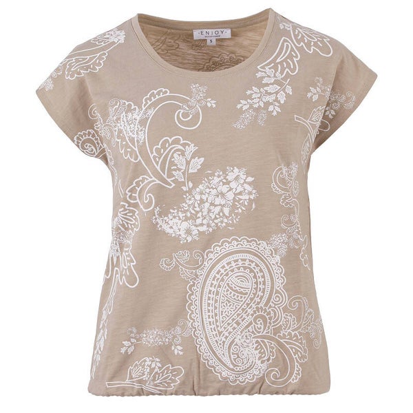 Blouson kapmouw paisley print