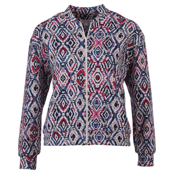 Bomber jasje allover print