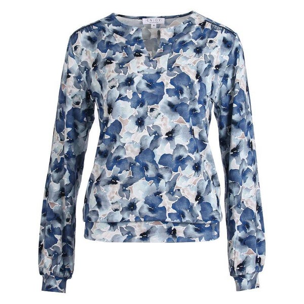 Enjoy Shirt bloemenprint
