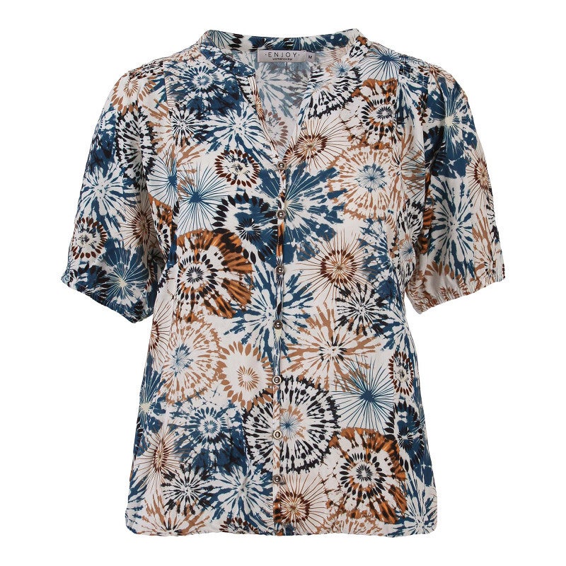 Blouson blouse bloemprint