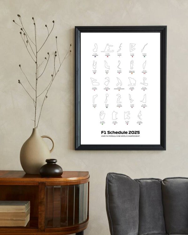 Formule 1 kalender 2025