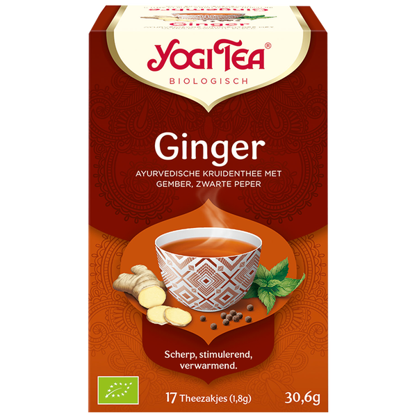 YOGI TEA® Ginger Bio Gember thee