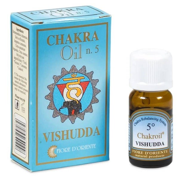 Essentiële olie 5e chakra - 10 ml - Therapeuten Kwaliteit - Vishudda