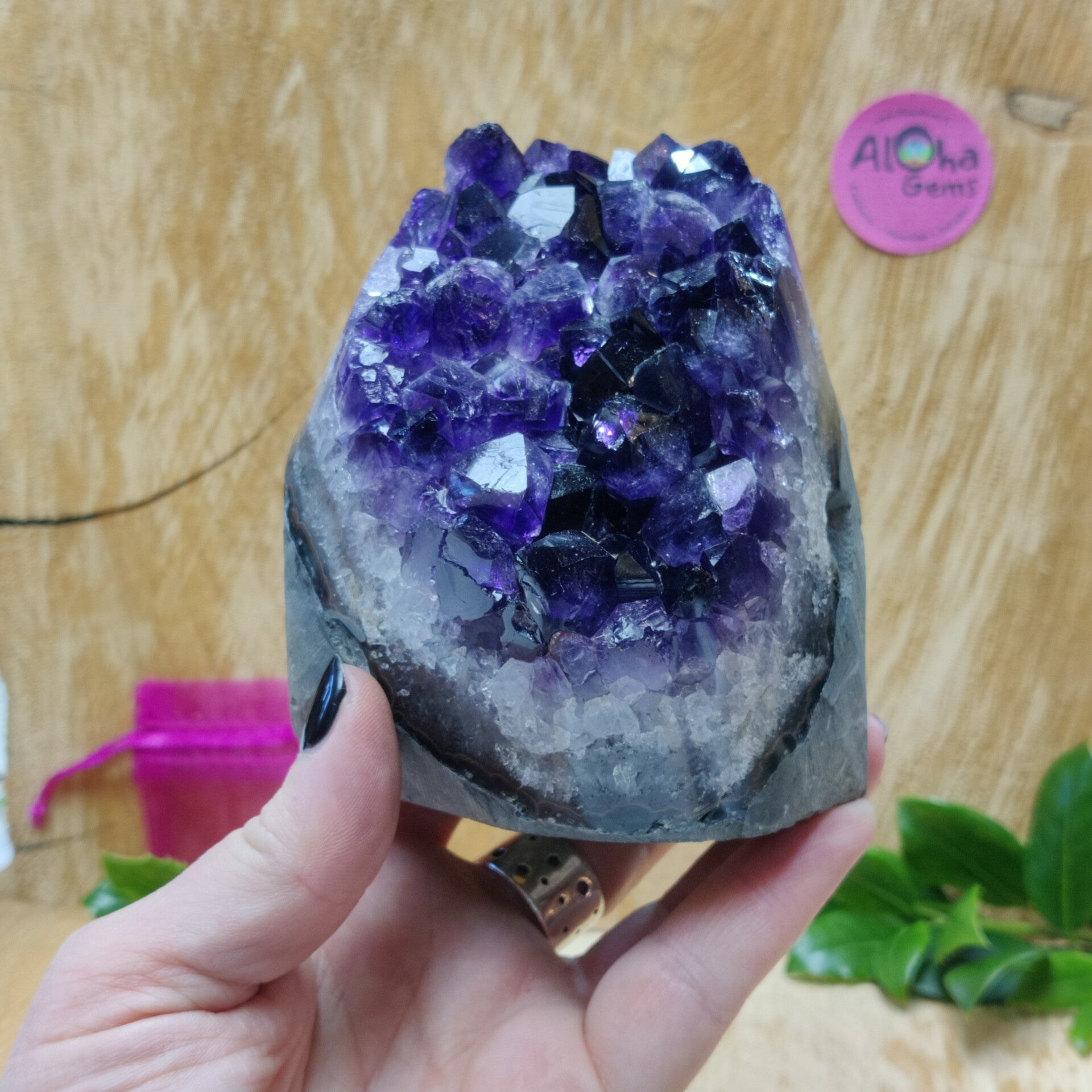 Amethist Sculptuur - 10.6 cm - Ruw - G61