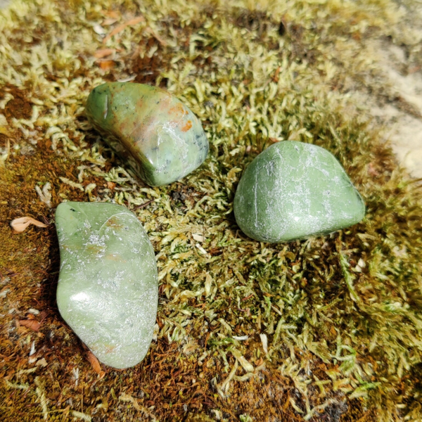 Chrysopraas Trommelsteen