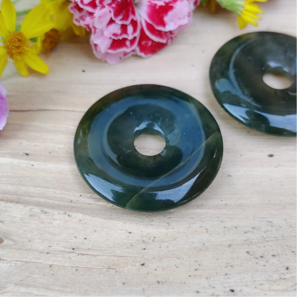 Heliotroop Donut - Hanger - 3 cm