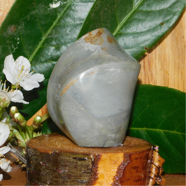 Polychroom Jaspis Vlam - Sculptuur - 7 cm