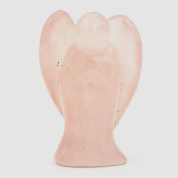 Rozenkwarts Engel - 4 cm - Beschermengel
