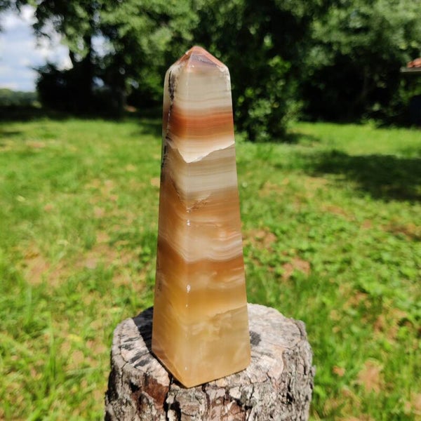 Honing Calciet Punt - 17 cm - 538 gram - Pakistan