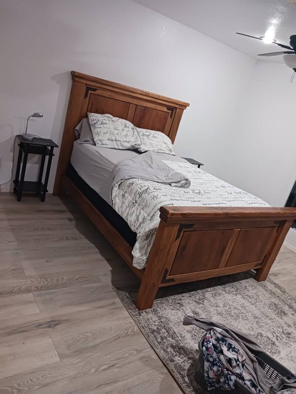 Wooden Queen bed frame