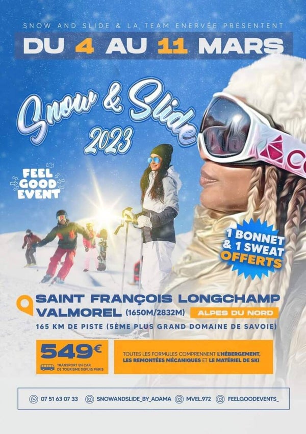 Snow anb Slide Tour 2023