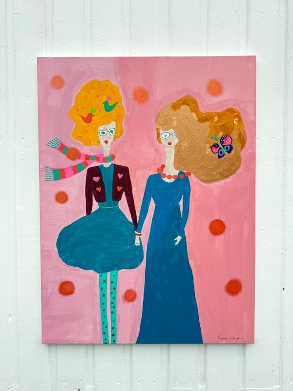 Søstre strekker seg litt lenger.