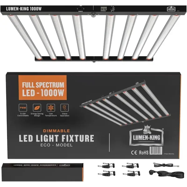 Lumen King LED Grow 1000W (2.9 µmol/J)