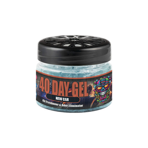 Smellcrusher 40 Days Gel 100ml | New Car