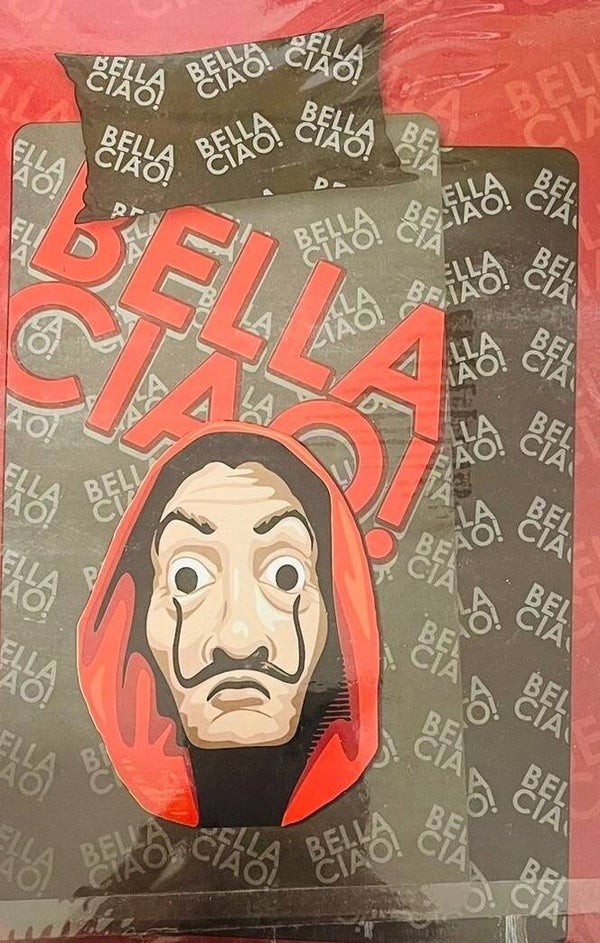 COMPLETO LETTO 1 LA CASA DI CARTA “BELLA CIAO”