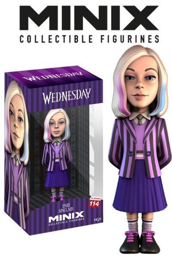 ” MINIX ” COLLECTIBLE FIGURINES Mercoledì ENID SINCLAR