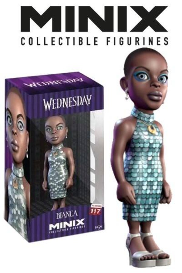 ” MINIX ” COLLECTIBLE FIGURINES Mercoledì BIANCA BARCLAY