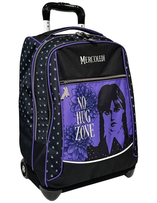 Seven Mercoledì - Zaino Trolley per Scuola Elementare, Doppio Scomparto