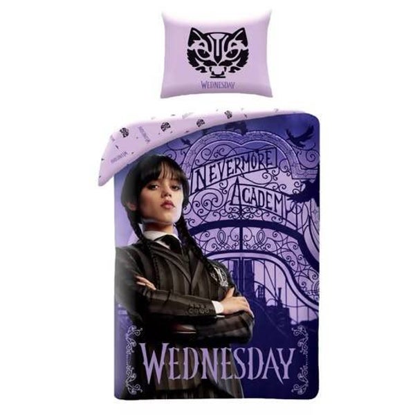 Mercoledi Wednesday Nevermore Academy Copripiumino 1P