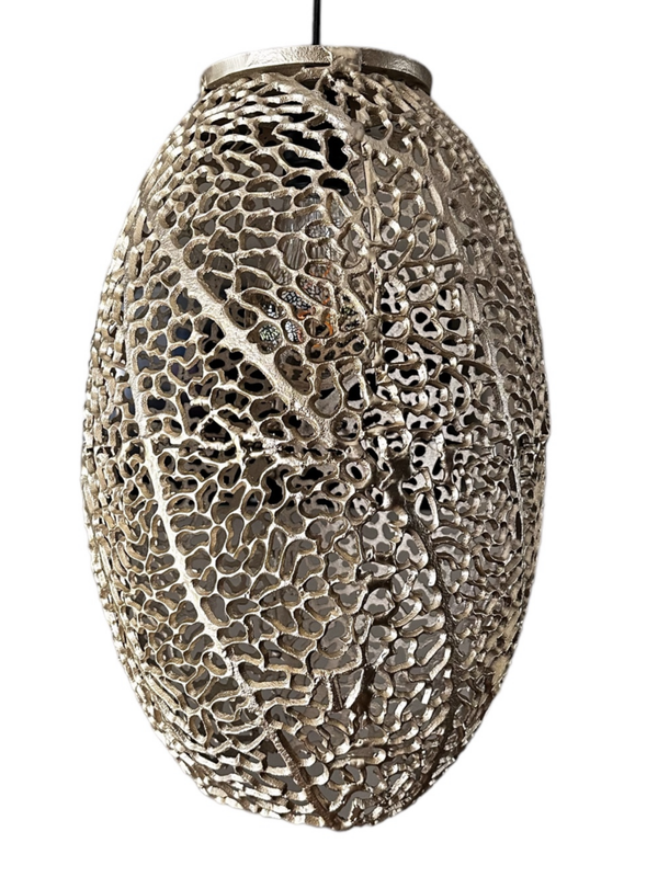 Prachtige goudkleurige hanglamp