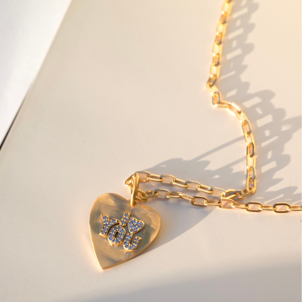I LOVE YOU necklace