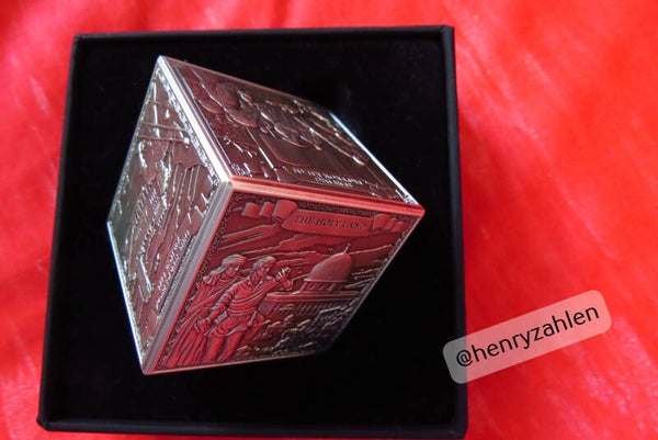 The Journey of Marco Polo, 1 kg Silbermünze Gibraltar 2021