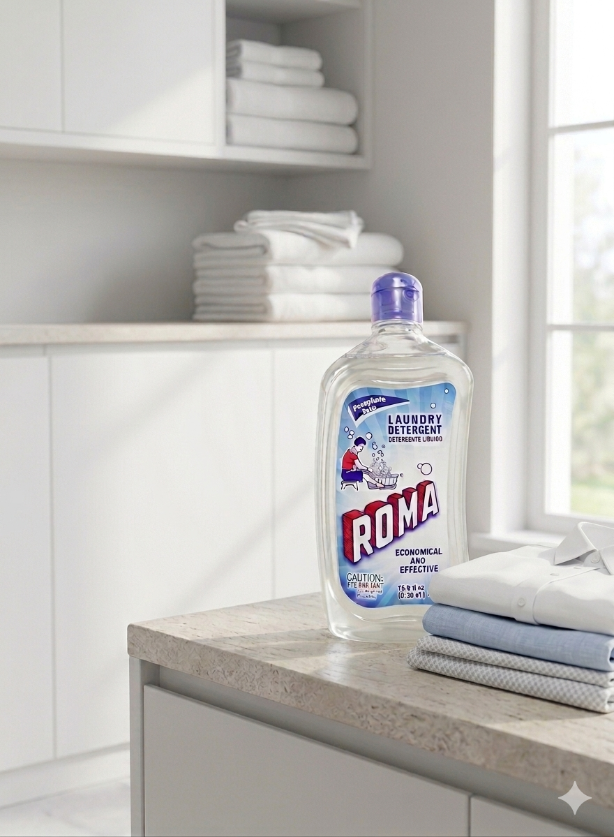 ​🧼 Lessive Liquide ROMA : Le Secret d'un Linge Éclatant et Respecté
