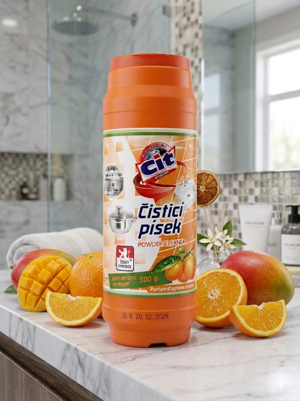 ​🌟 Gamme Cit Čisticí písek : Le secret d'une maison éclatante et parfumée