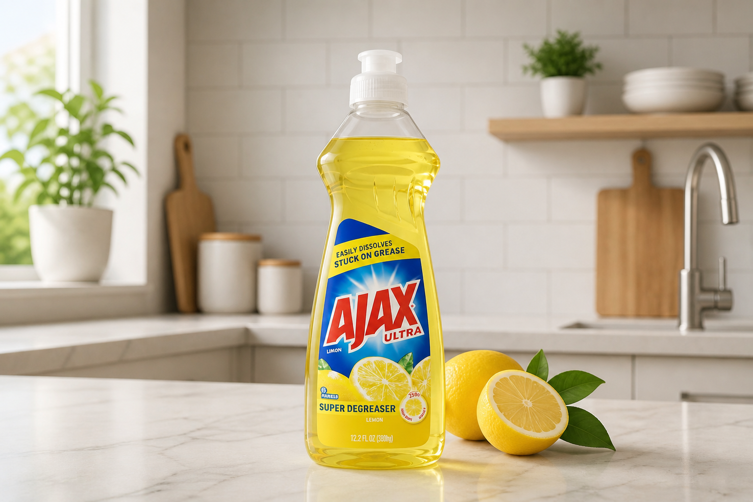 ​🍋 Ajax Ultra Super Degreaser : La Force du Citron contre la Graisse