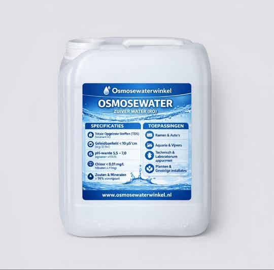 25 liter jerrycan met osmosewater