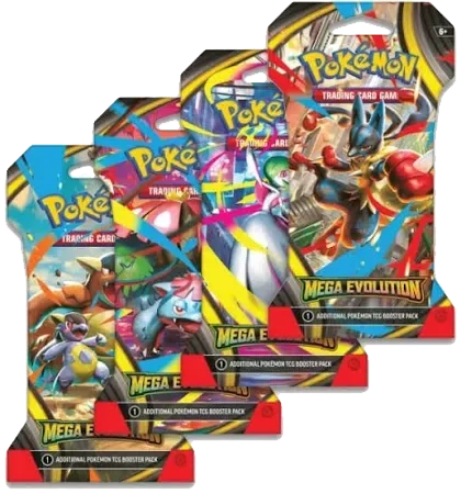 Pokemon - Mega Evolution Sleeved Booster