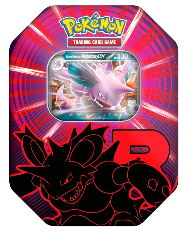 Pokemon - Team Rocket’s Nidoking ex Tin