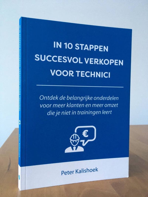In 10 stappen succesvol verkopen voor technici