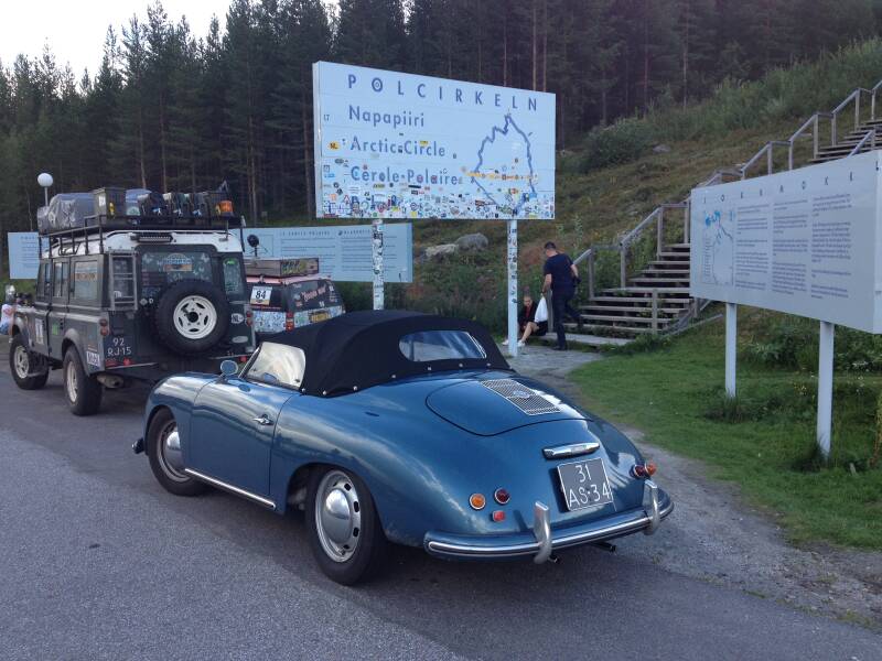 Foto van Speedster op de Poolcirkel