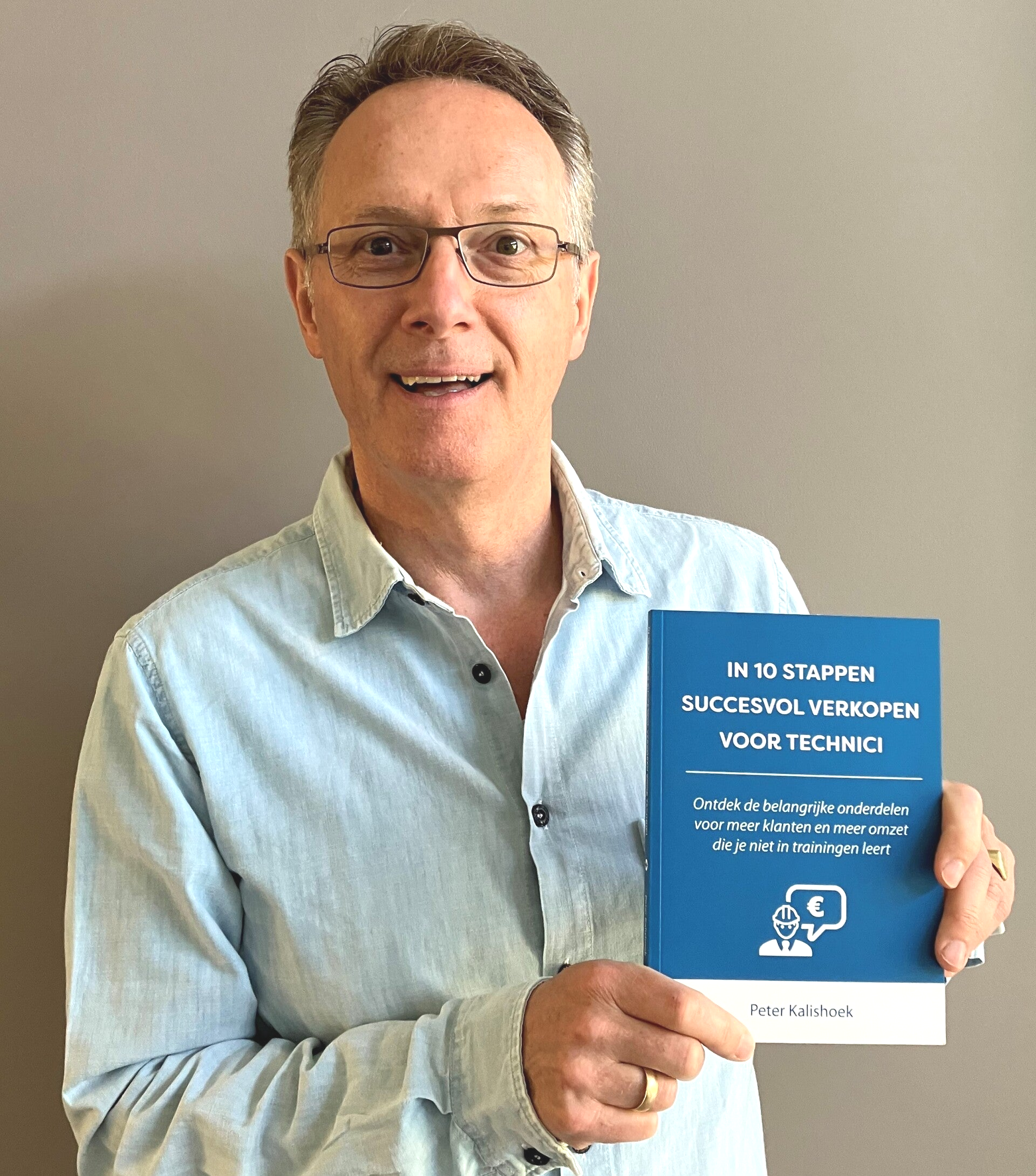 Foto van Peter Kalishoek, Auteur & Specialist technische B2B-verkoop