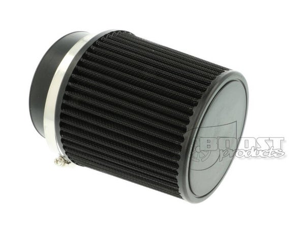 BOOST Products Universal air filter 127mm / 70mm connection, black