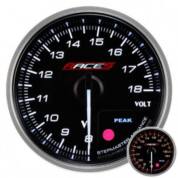 RACES PRO LINE PROGRAMMABLE GAUGE - VOLT