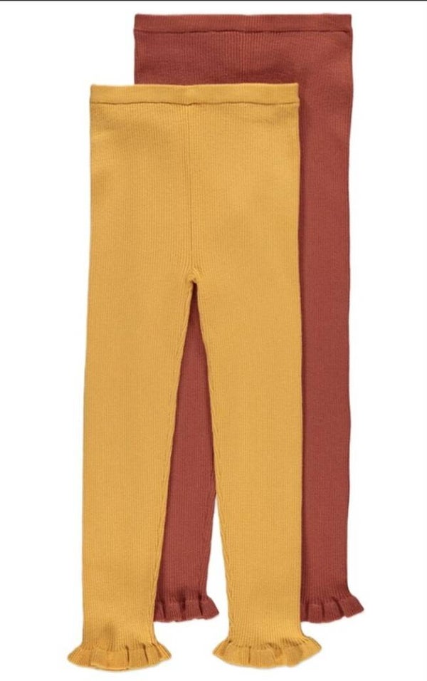 Girls Pack of 2 Leggings